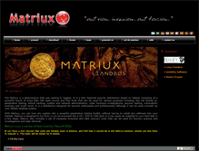 Tablet Screenshot of matriux.com